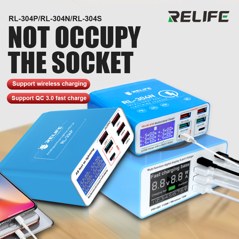 Electronics Repair Table - RELIFE RL-304P RL-304N RL-304S intelligent 6