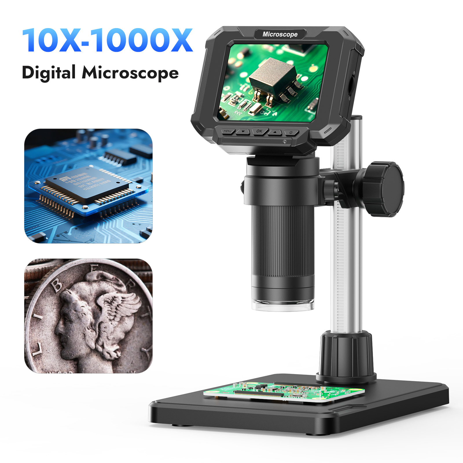 Microscope numérique 2.8 pouce - Electronics Repair Microscope avis et prix