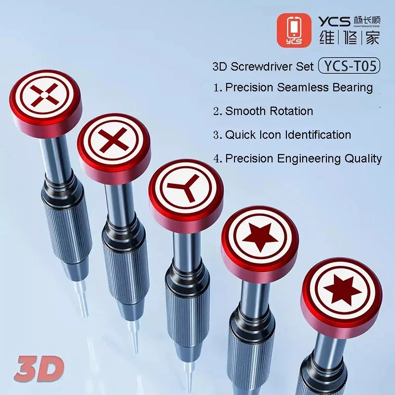 YCS YCS-T05 Kit de tournevis 3 - Electronics Repair Center avis et prix