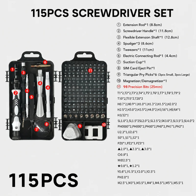 Kit de tournevis magnétique po - Electronics Repair Manual avis et prix