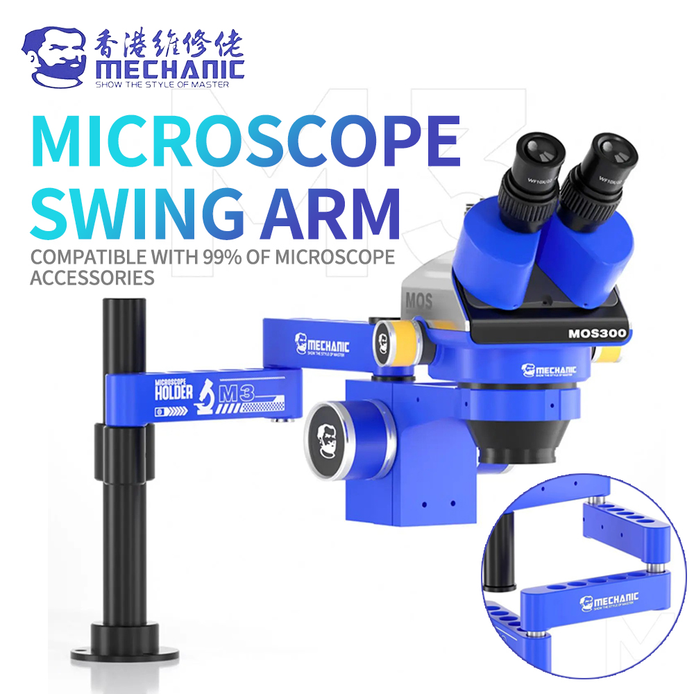 MÉCANIQUE M3 360 °   Bras osci - Electronics Repair Microscope avis et prix