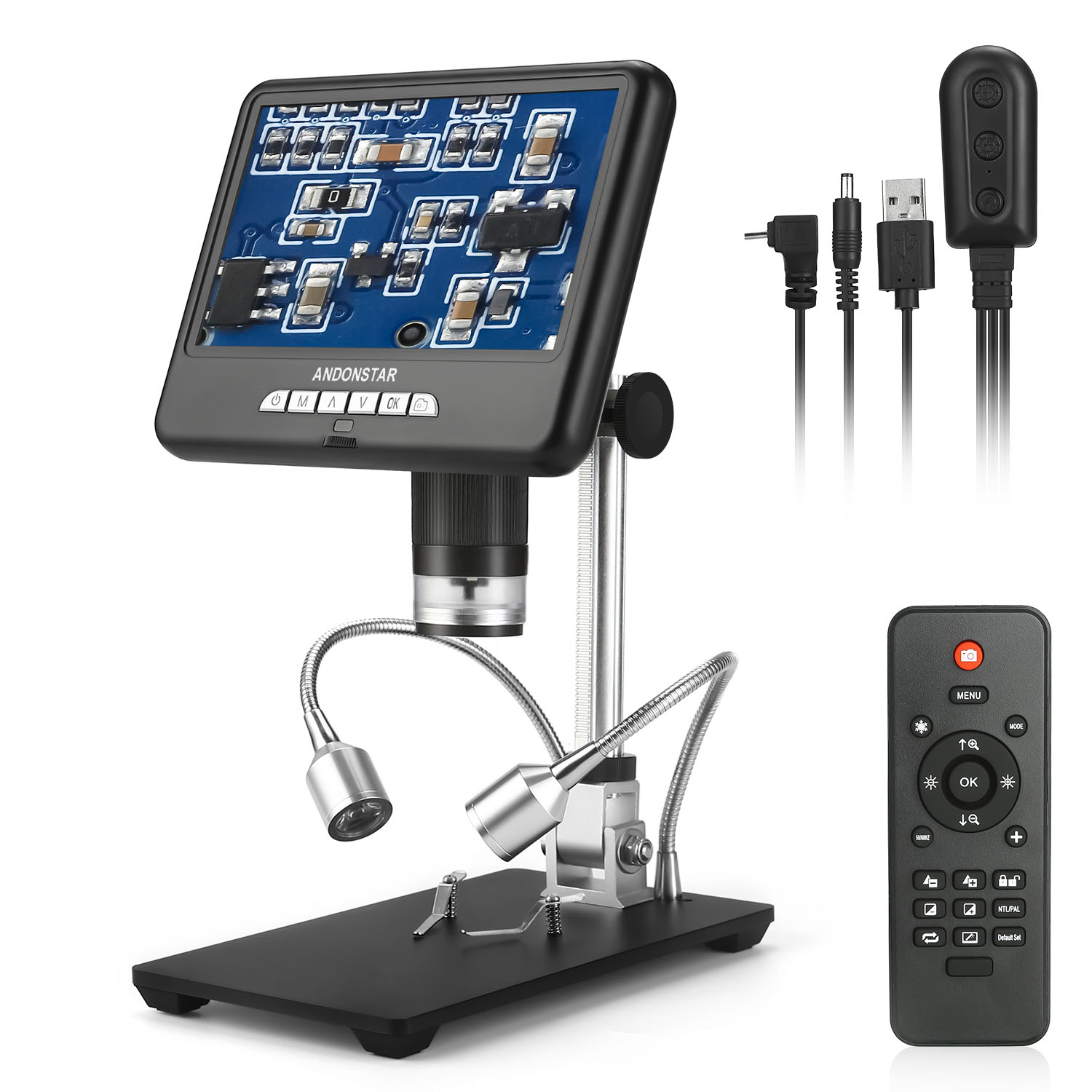 Andonstar AD407 Microscope num - Electronics Repair Microscope avis et prix