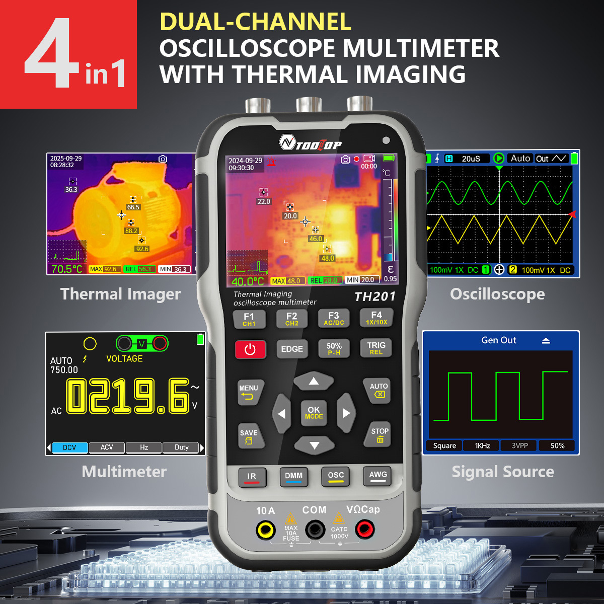 Oscilloscope thermique TOOLTOP - Electronics Repair Equipment avis et prix