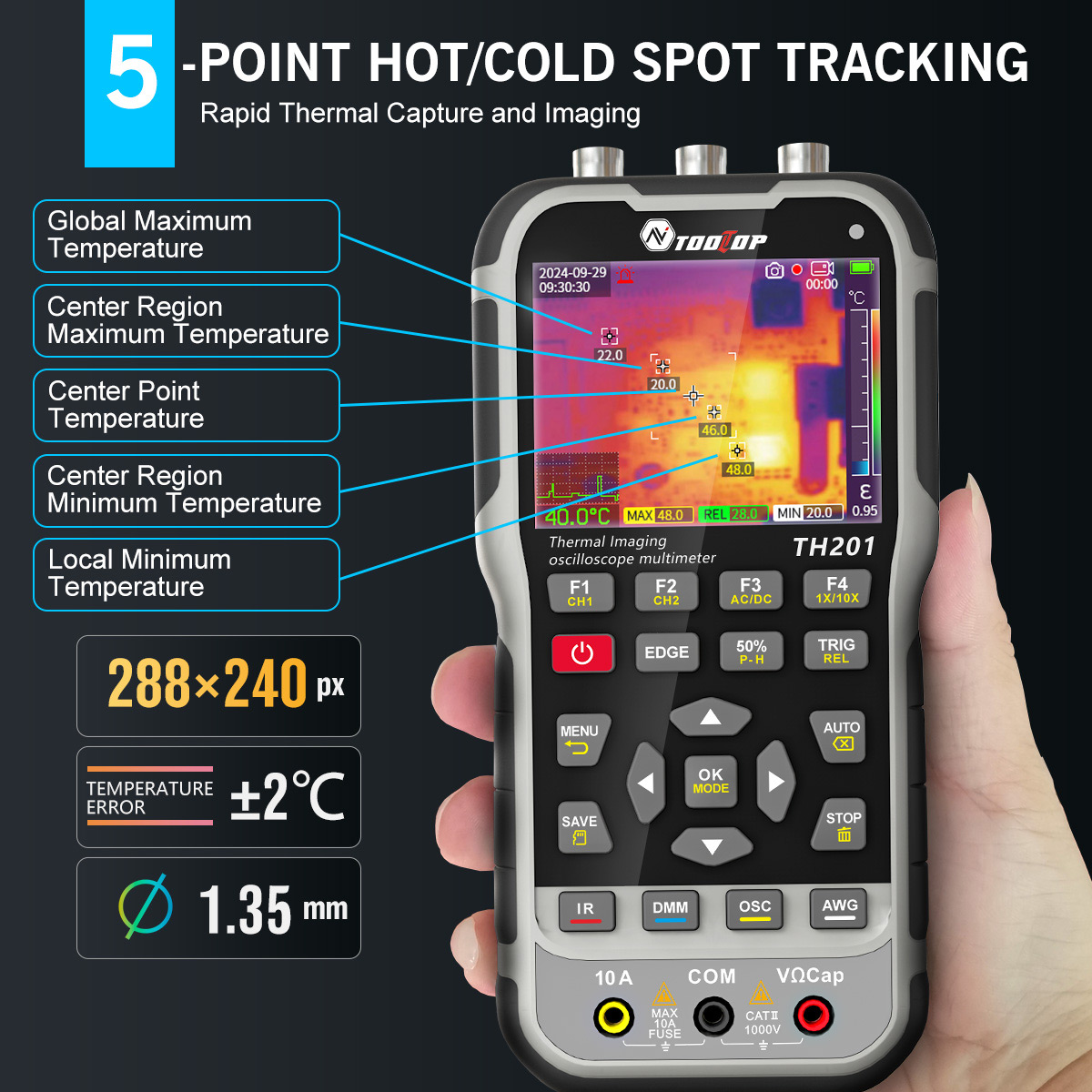 Oscilloscope thermique TOOLTOP - Electronics Repair Equipment avis et prix