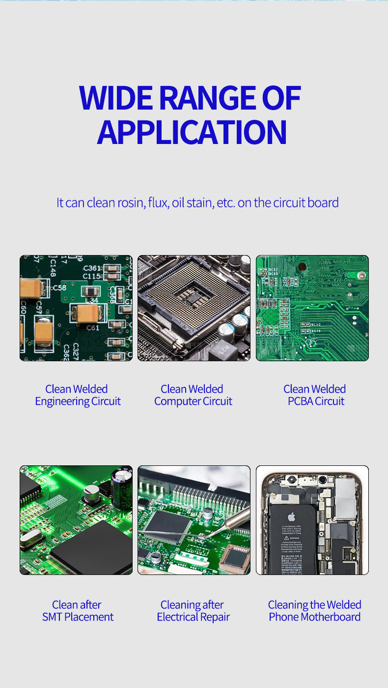 Liquide de nettoyage sans plom - Electronics Repair Center avis et prix