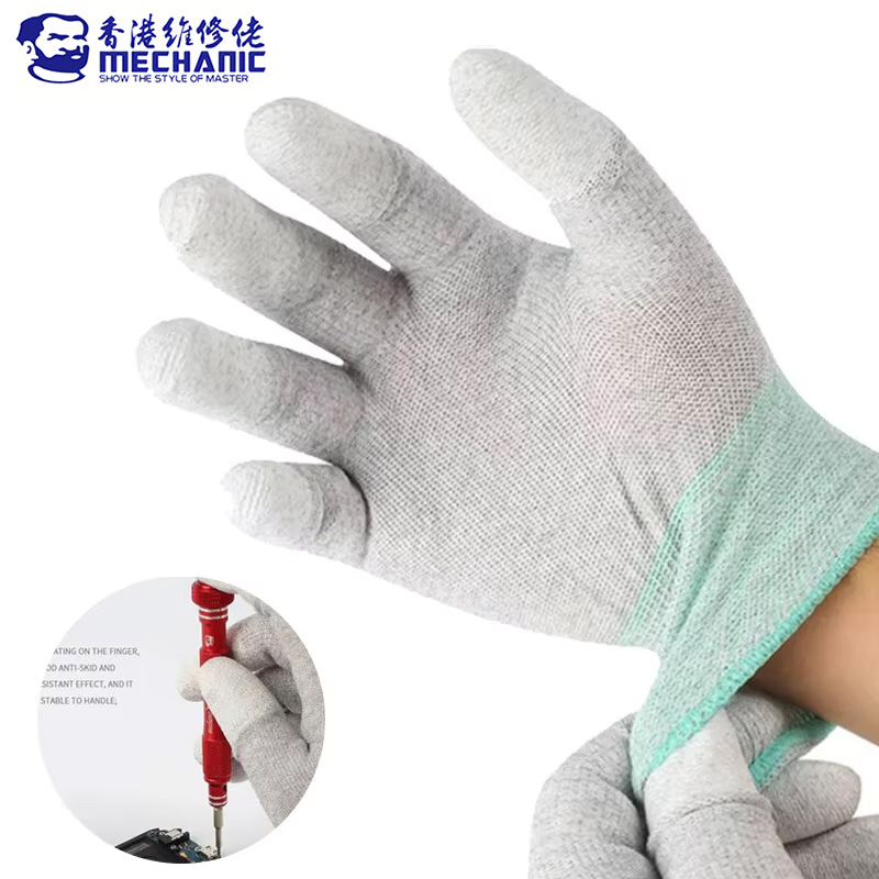 Gants antistatiques en fibre d - Electronics Repair Center avis et prix